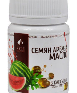 Watermelon Seed Oil Supplement - 100 Capsules - Ros'