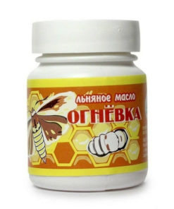 Apilyuks Bee Moth Capsules with Flaxseed Oil (60 Capsules)