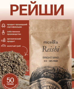 Reishi Mushroom Powder (Ganoderma lucidum) - 50g