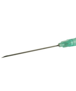 Sterile 21G x 38mm Single-Use Injection Needles (100 Pack)