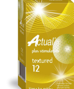 ACTUAL 12U Textured Latex Condoms (12 Pack)