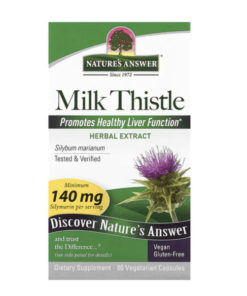 Milk Thistle 60 Vegetarian Capsules - Nature's Answer