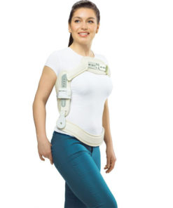 PWA 804 White Lumbar Support Corset (Sizes S/M)