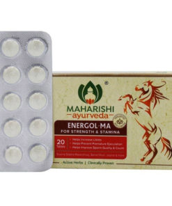 Energol-MA Maharishi: Boost Brainpower, Energy & Stamina (20 Tablets)