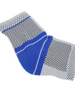 Breathable Silicone Ankle Support Brace for Plantar Fasciitis (Size L)