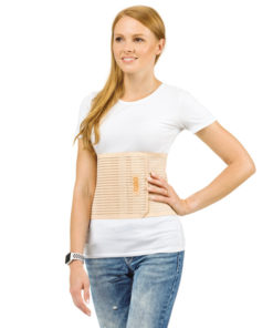 Post-Surgery Abdominal Binder BP-112 (Women's, 20cm, Beige, Size S)