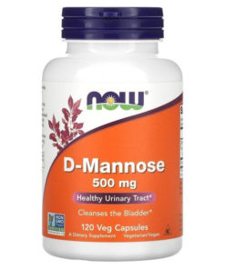 D-Mannose 500mg 120 Capsules: Urinary Tract Health Support