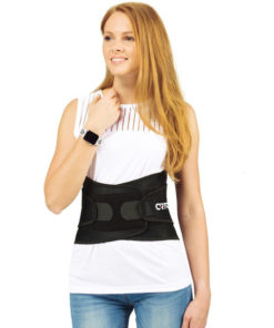 NWA 152 Lumbar Support Belt: Black, Medium