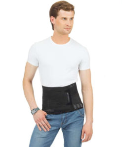 Adult Black Lumbar Sacral Corset KPK-100