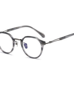 Retro Titanium Eyeglass Frames