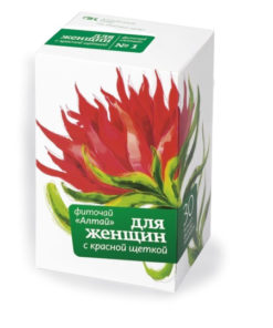 Altai Women's Red Brush Tea: 30 Herbal Sachets