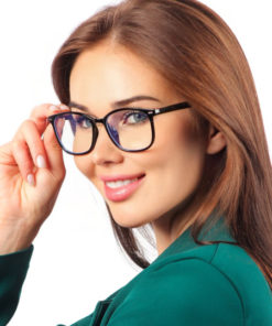Pretty Mania Computer Glasses: Stylish Blue Light Blocking Frames