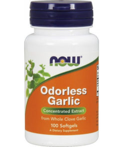 Odorless Garlic Extract 25mg - 100 Capsules (414mg)