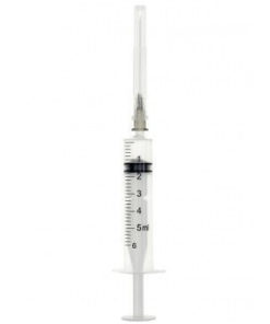 3-Part 5B Luer Slip Syringe, 0.7x40mm