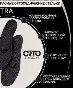 Antibacterial Orthotic Insoles for Flat Feet