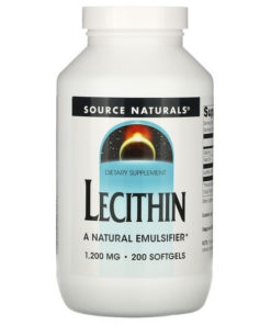 Source Naturals Lecithin 1200mg, 200 Softgels