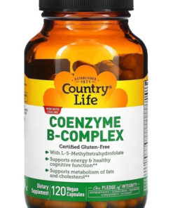 Country Life B-Complex Vitamins: 120 Vegan Capsules