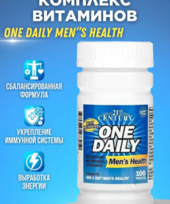 Men's Multivitamin 100 Tablets - 21st Century