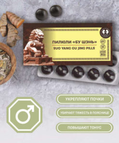 Bu Shen Pills for Potency: Li West, 10 x 6g
