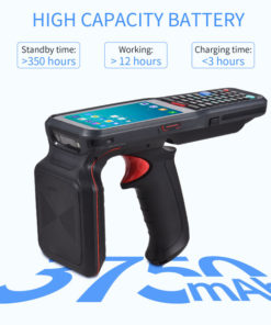 Android 10 Handheld Terminal with Honeywell 2D Scanner & UHF/4G WiFi: Ideal for Warehouses & Restaurants