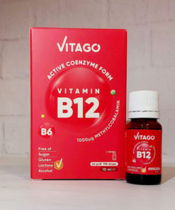 Methylcobalamin B12 & B6 Supplement: Energy & Nervous System Support