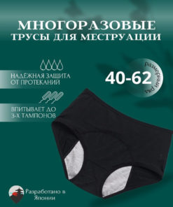 Reusable 6XL Women's Urological Underwear for Heavy Periods