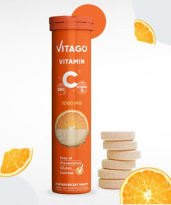 Vitago Complex: Vitamin C, Zinc, & D3 Supplement