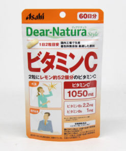Asahi Dear Natura Vitamin C (120ct, 60-Day Supply) for Immune Support