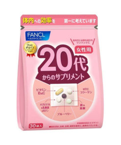 FANCL Women's Supplement (20s & 30s), 30 Packets, Japan