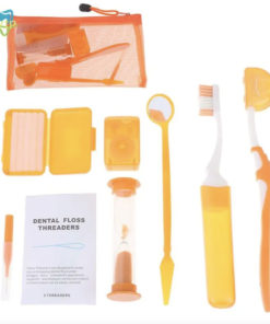 Pesitro Orthodontic Kit: Blue Toothbrush & Interdental Brushes