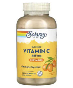Buffered Vitamin C Orange Flavored Chewable Tablets - 500mg, 100 Count