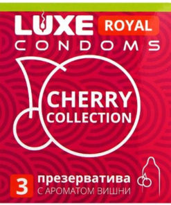 Luxe Royal Cherry Condoms: Smooth & Scented