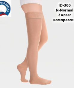 Idealista Beige Compression Stockings, Class 2, 2 Pack