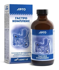 Gastro Complex Colloidal: 235ml Digestive Support (ARGO, Ed Medicine, USA)
