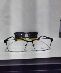 Men's Magnetic Clip-On Sunglasses - Santarelli 2154