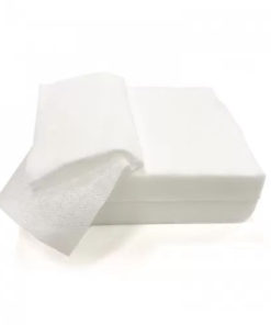MaxCharm White Spunlace Wipes (20x20cm, 40gsm), 200-Count (2 Packs)