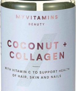 Coconut & Collagen Gummies for Hair, Skin & Nails (60 Capsules)
