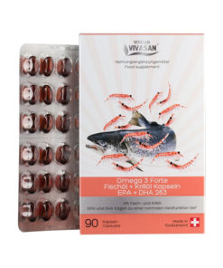 Vivasan Omega-3 Forte: Fish Oil & Krill Oil