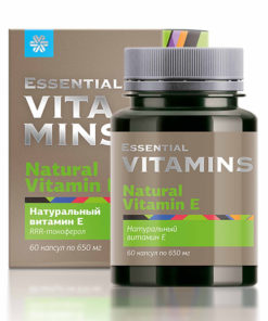 Siberian Natural Vitamin E (60 Capsules)