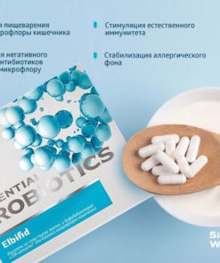 Elbifik Essential Probiotics for Gut Health: Siberian Wellness, 15 Capsules