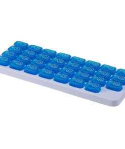 Monthly Pill Organizer Box - 31 Compartments, Medicine Storage Case