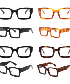 Retro Oversized Corrective Glasses Frames - Men's & Women's