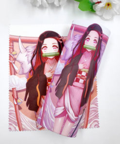 Anime Glasses Case with Cleaning Cloth
