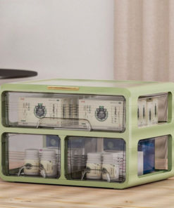 Large Locked Medical Storage Container: Home First-Aid Organizer (8-34L)
