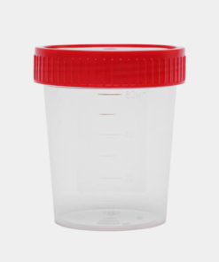 Sterile Sample Cups with Spoons (60ml, 10 Pack)