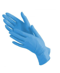 Nitrile Exam Gloves, Textured, Powder-Free, Small (50 Pairs/Box)