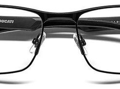 Carrera CARDUC 027 807 Black Titanium Rectangular Men's Eyeglass Frames