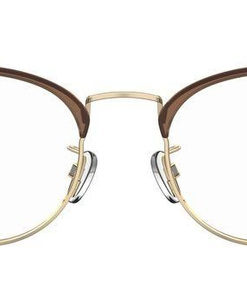 Polaroid PLD D404/G/09Q Brown Metal Oval Eyeglass Frames