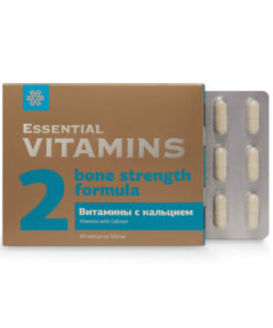 Calcium & Essential Vitamins - 60 Capsules