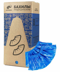 Elegreen Shoe Covers: 600 Count (300 Pairs), Heavy-Duty, 39x14cm, 80 Micron